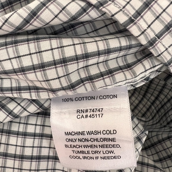 Big and Tall RedHead Men's Checkered Shirt - Picture 4 of 4